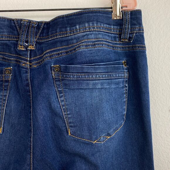 Womans Democracy Jeans 14 AB Tecnology Waist 36" Inseam 27.5" No Roll Waist - Picture 11 of 16